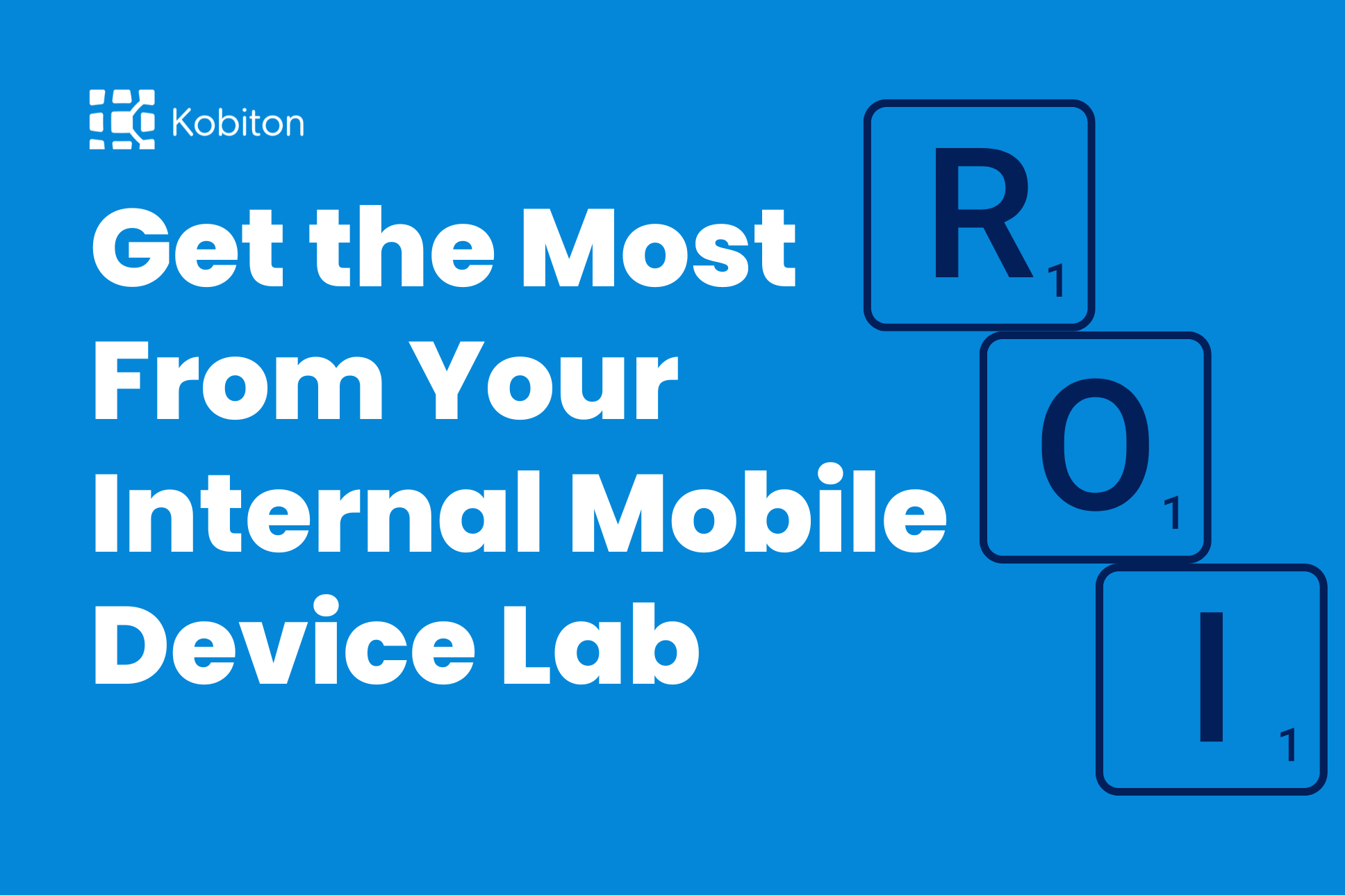 ROI for mobile device lab image