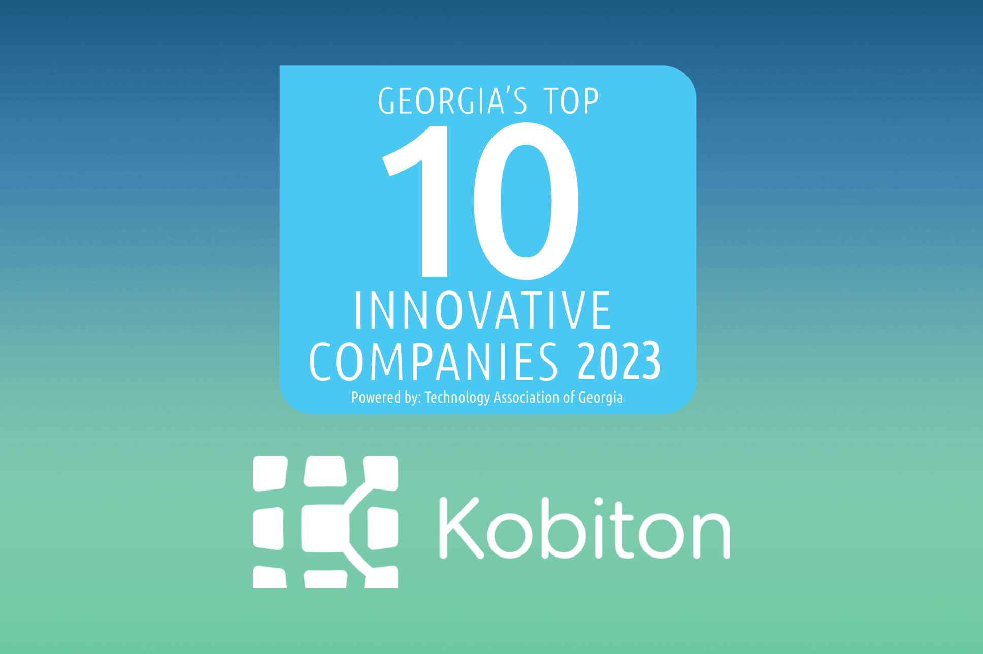 Kobiton as Top 40 Innovative Company