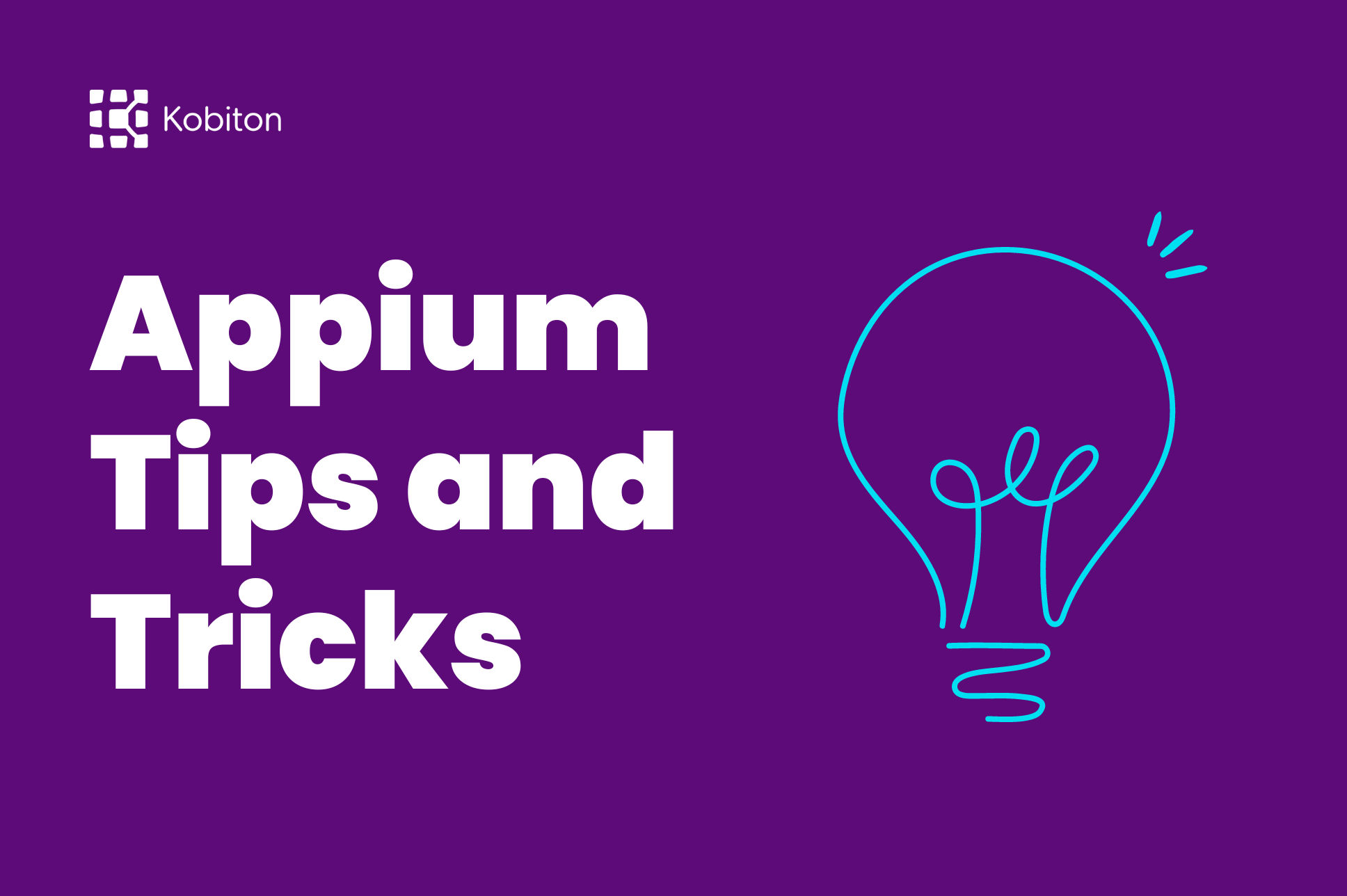 Appium Tips and Tricks