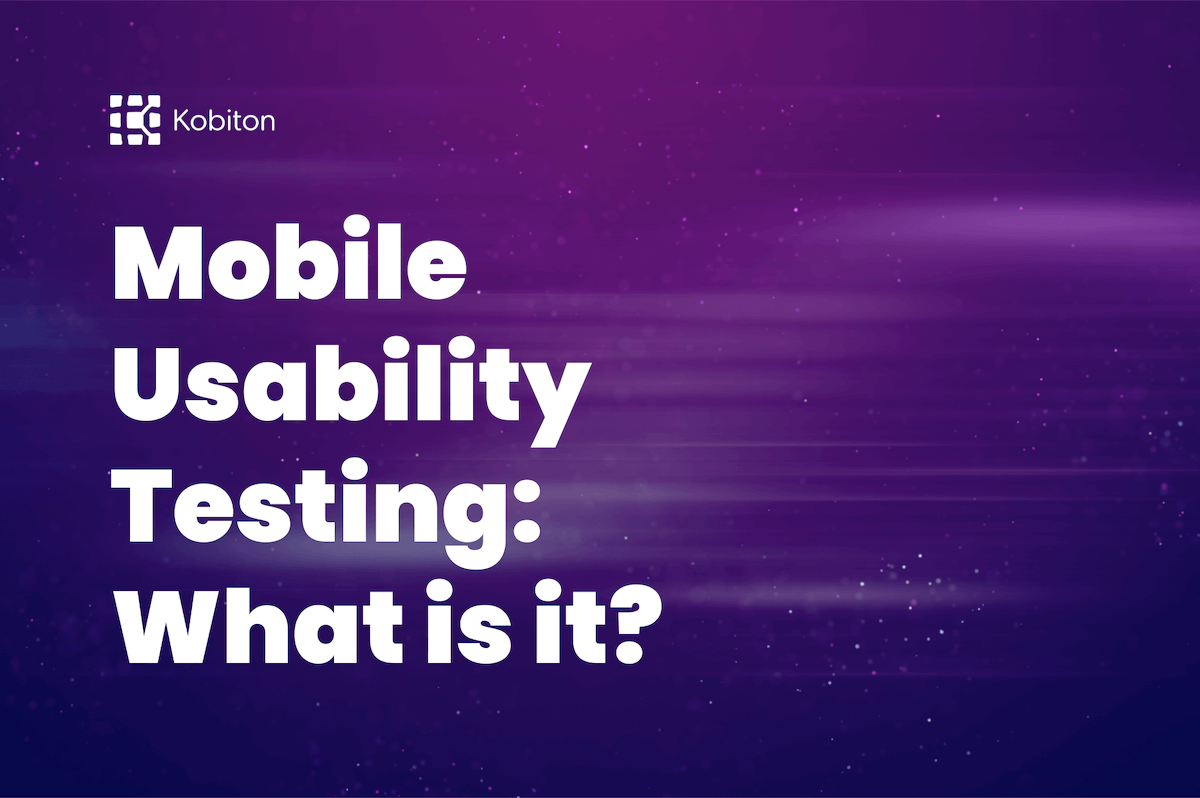 Mobile Usability Testing: What is it?