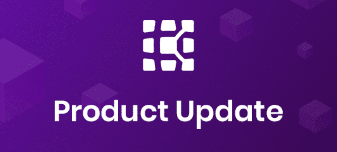 Image of product update banner