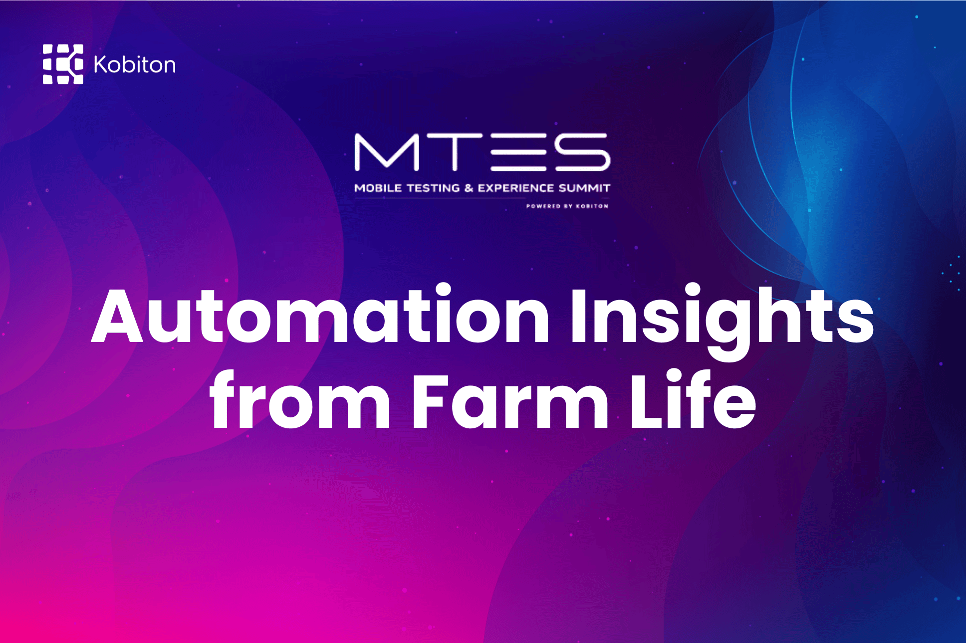Automation Insights from Farm Life