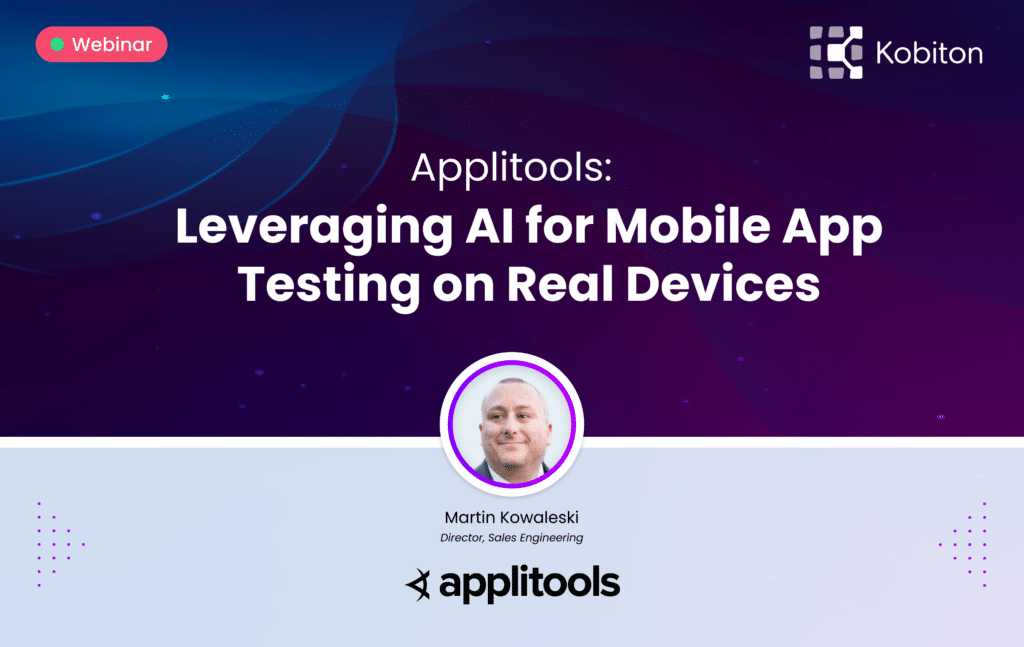 Applitools: Leveraging AI for Mobile App Testing on Real Devices
