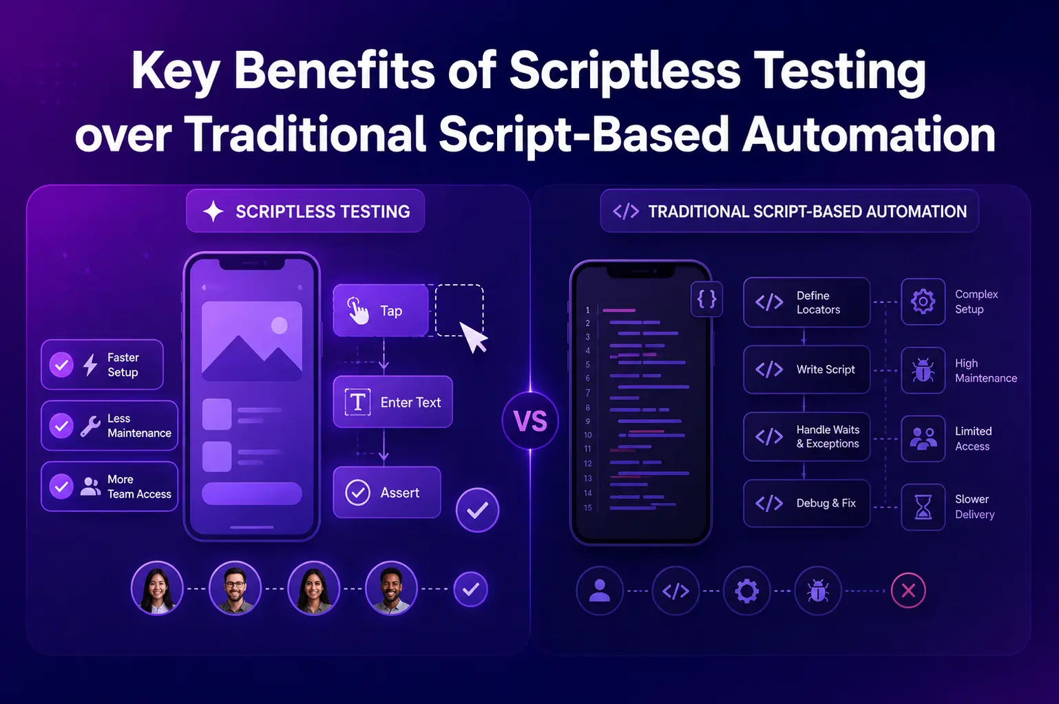 Benefits of Scriptless Testing
