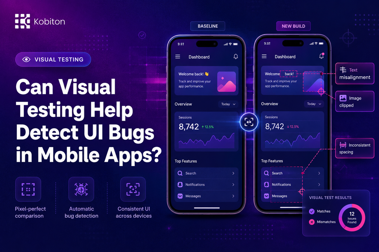 Can Visual Testing Help Detect UI Bugs in Mobile Apps?