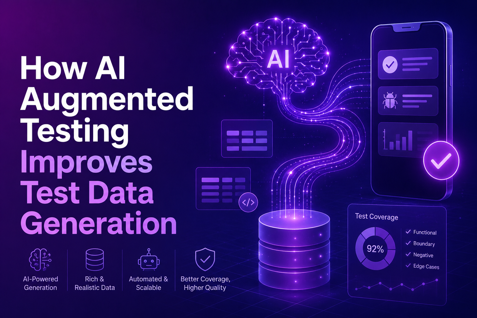 How AI Augmented Testing Improves Test Data Generation