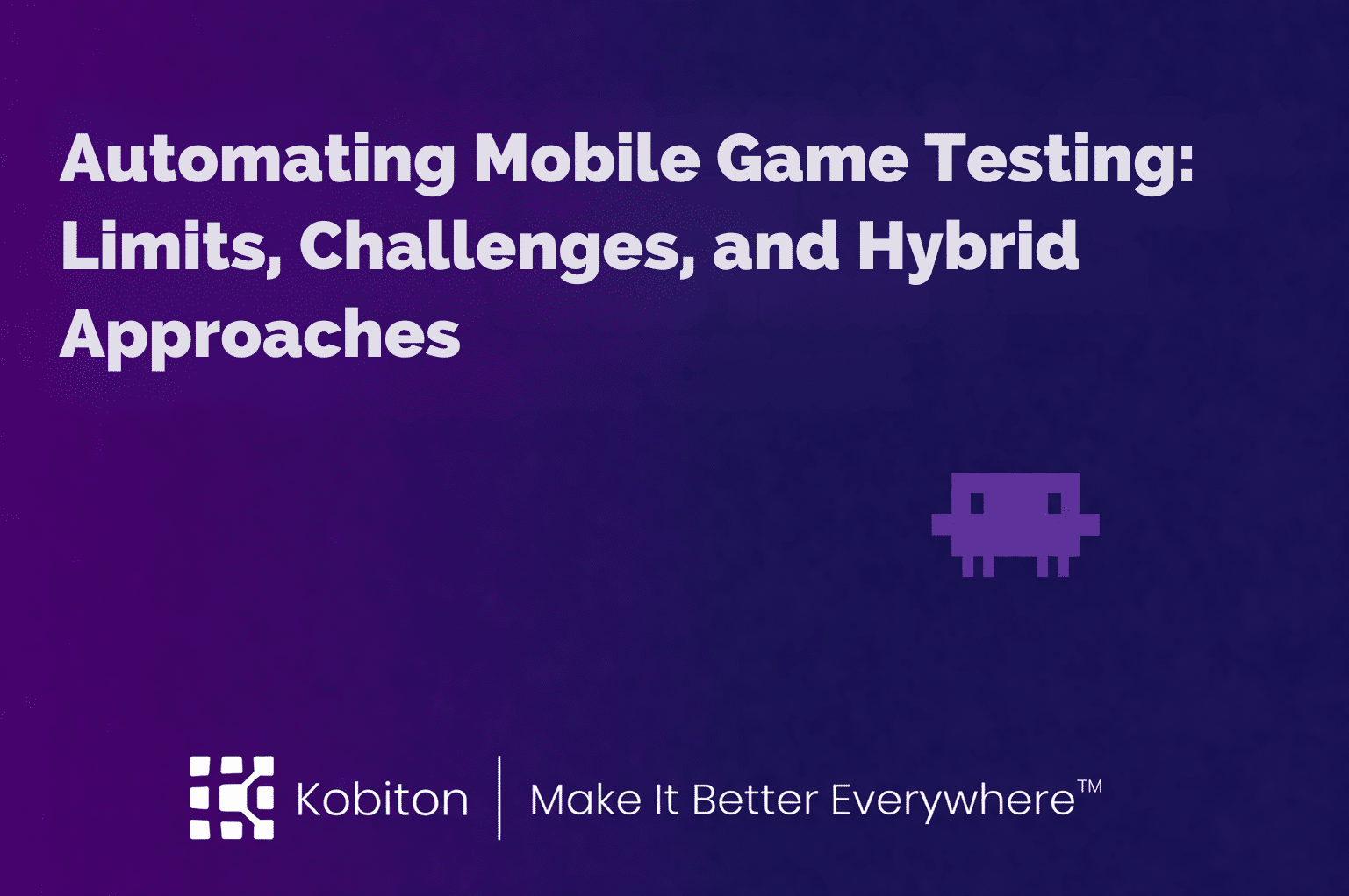 Automating Mobile Game Testing Limits, Challenges, and Hybrid Approaches