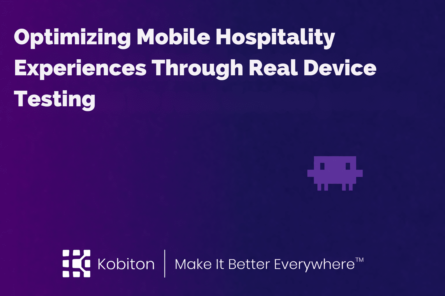 Mobile Hospitality Experiences