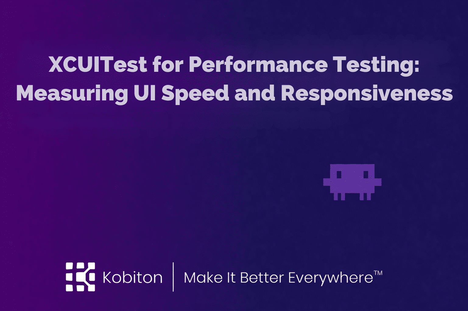 XCUITest for Performance Testing Measuring UI Speed and Responsiveness