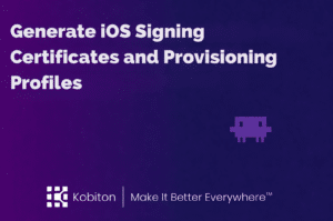 Generate iOS Signing Certificates and Provisioning Profiles