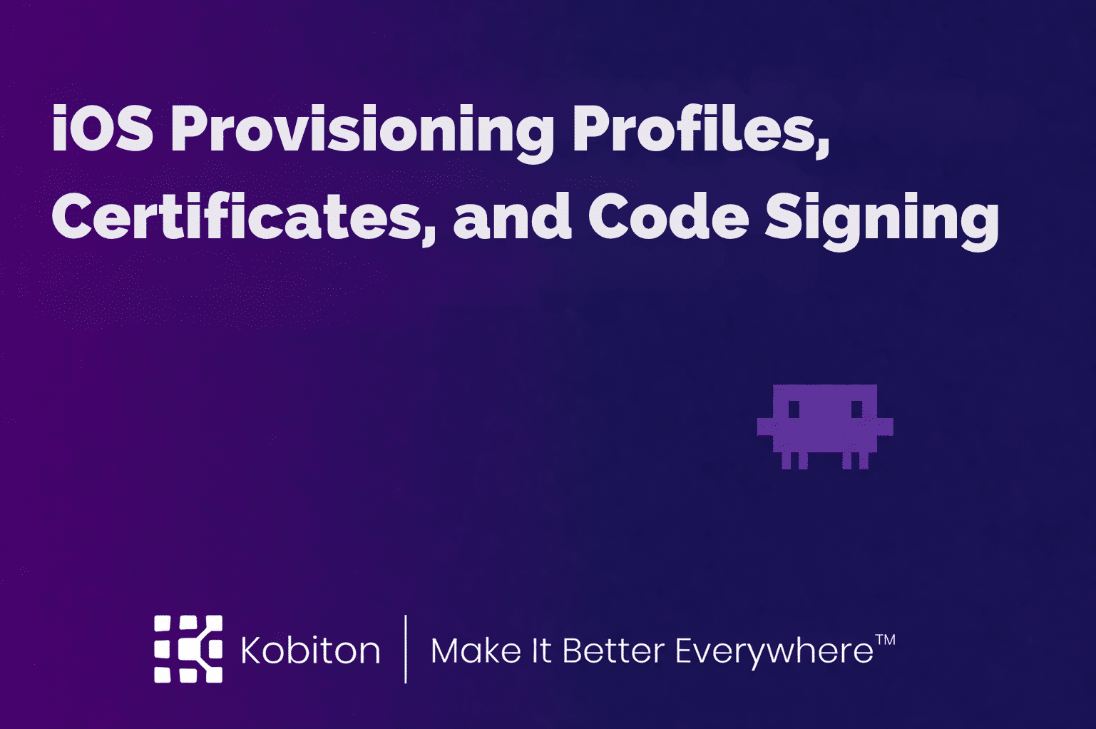 iOS Provisioning Profiles, Certificates, and Code Signing