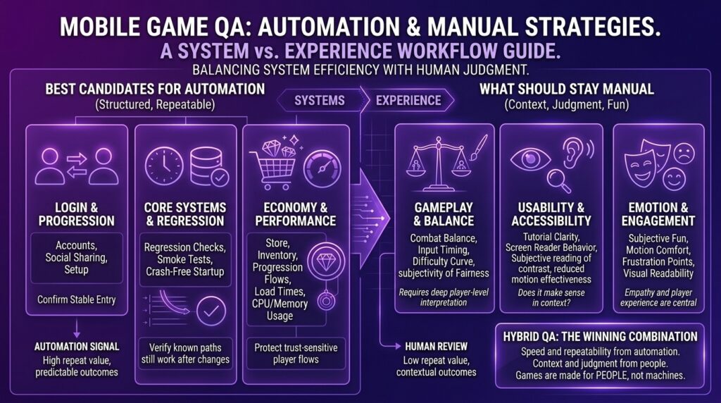 mobile game automation testing