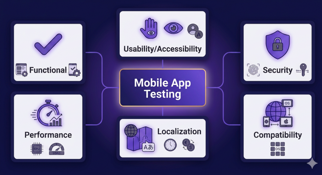 Types of Mobile App Testing for Better App Quality