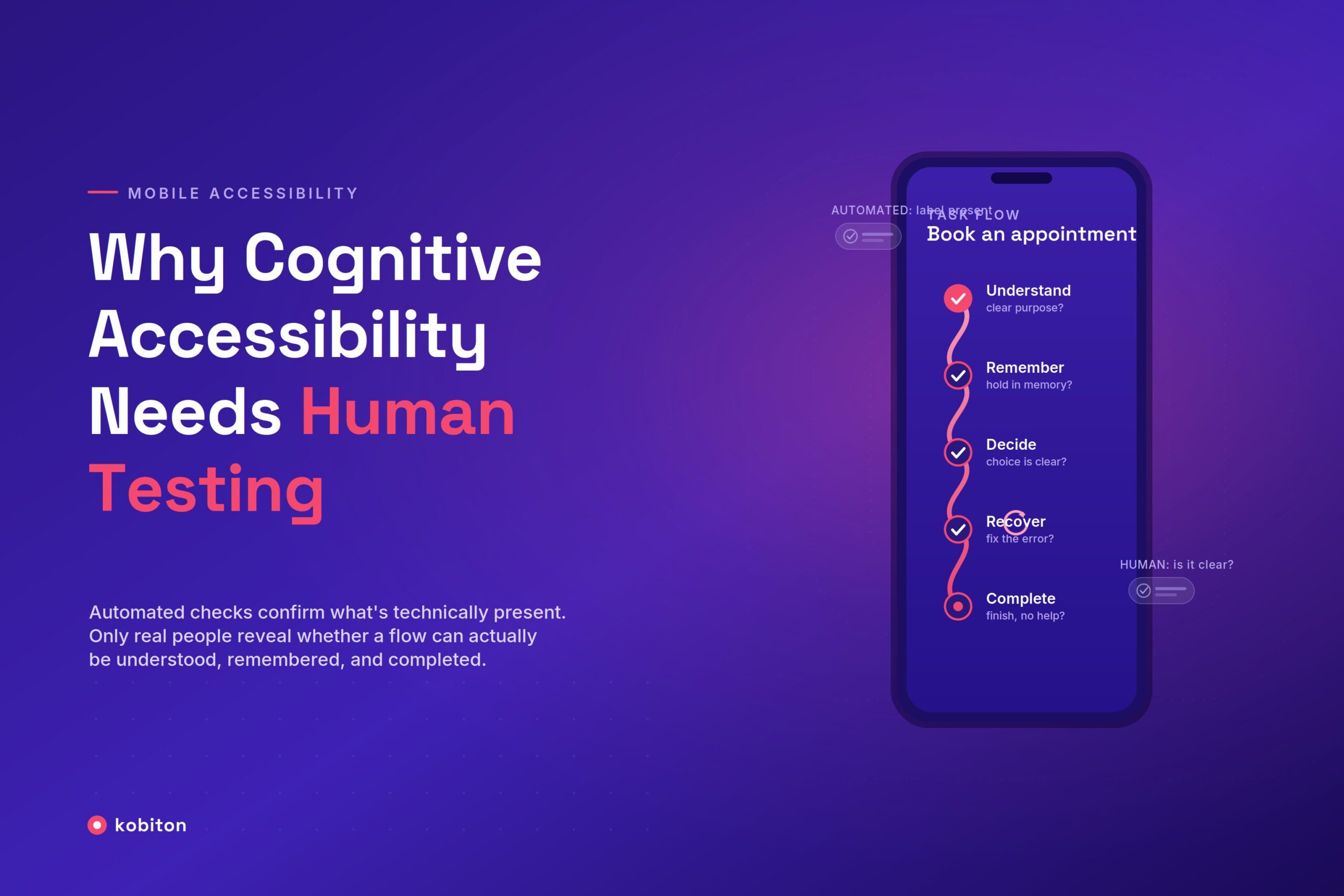 cognitive accessibility testing