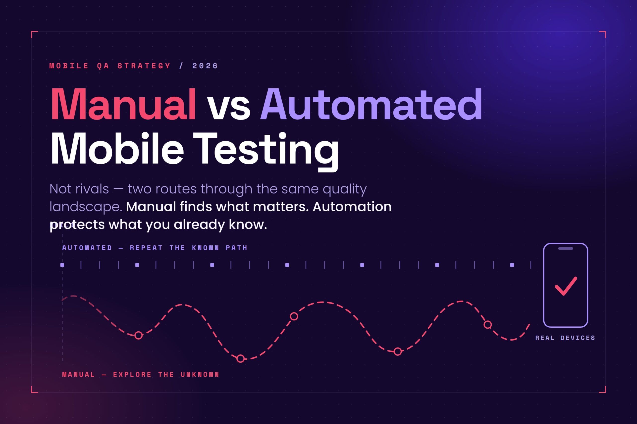 manual vs automated mobile testing